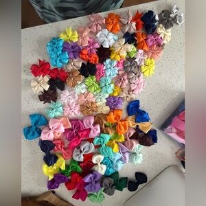 Colorful Hair Bow Set